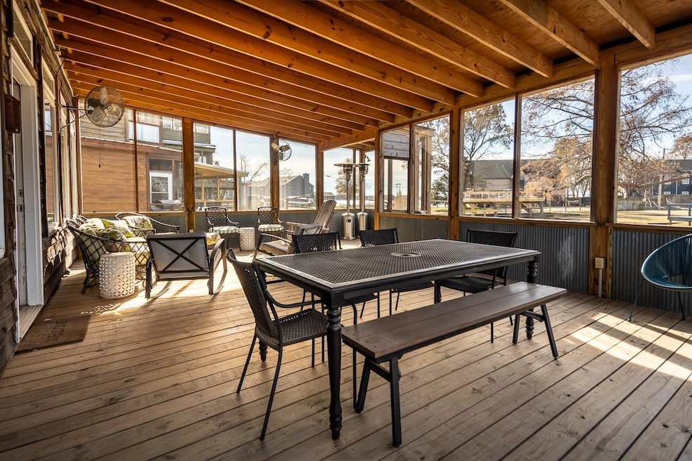 600 sq ft overlooking the water