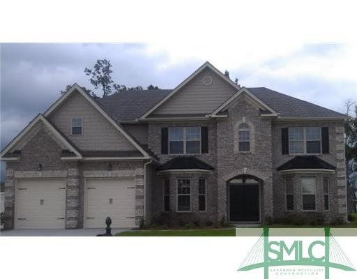 Exterior Front. 4000-1 Plan by Faircloth Homes fea