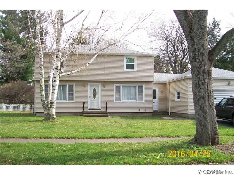 Exterior Front. LARGE CORNER LOT.