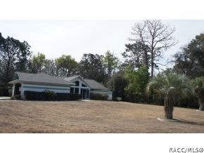 Set back, treed rear yard