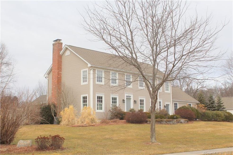 A premier Suffield neighborhood with sidewalks and
