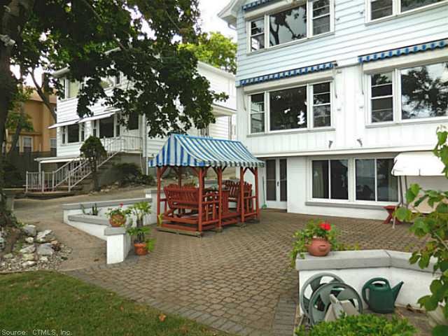 Exterior Back. This 2nd floor apartment overlooks 