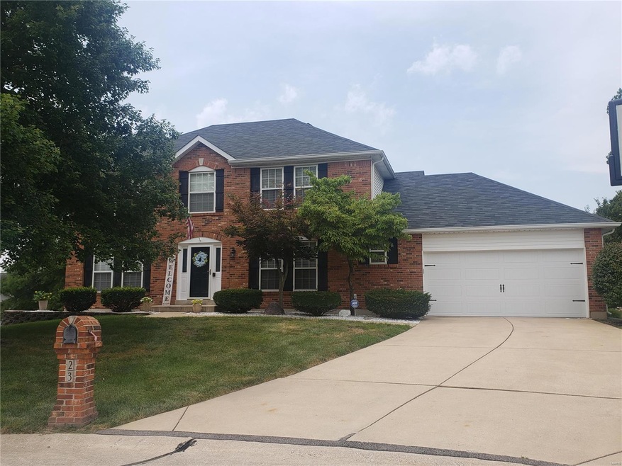 Front of home.