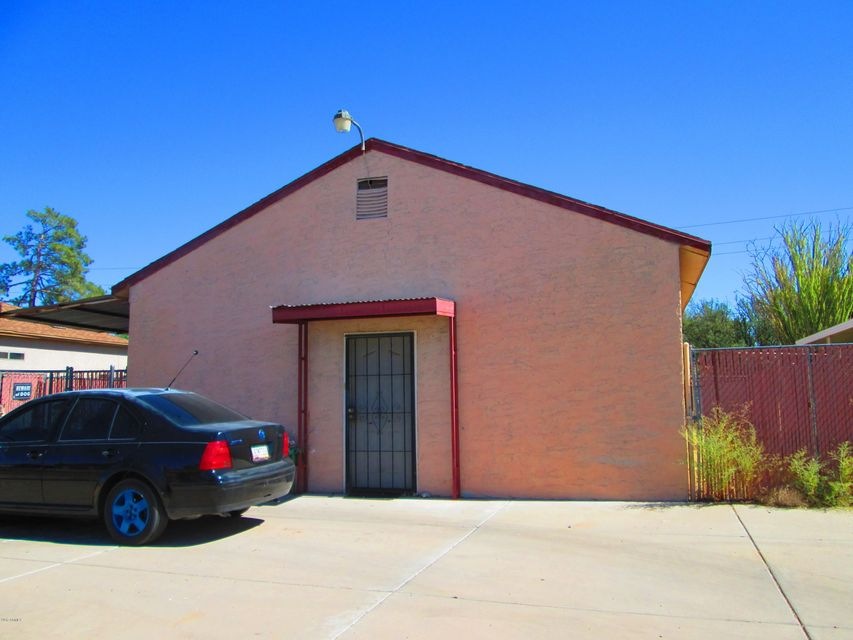Front of home.