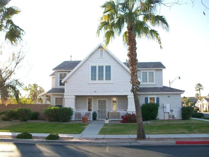 front, corner lot
