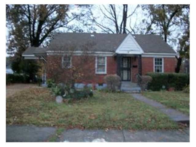 Two bedroom, one bath home.