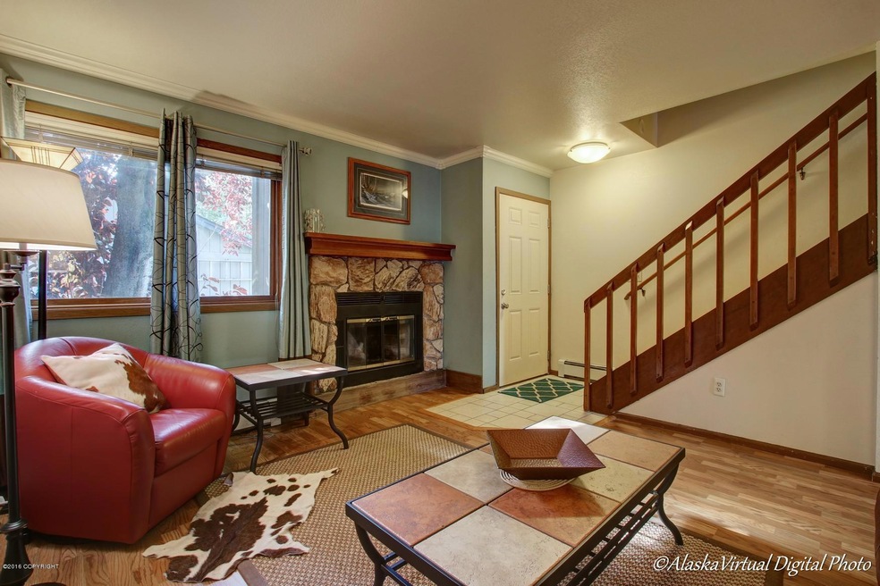 Living room to front entry