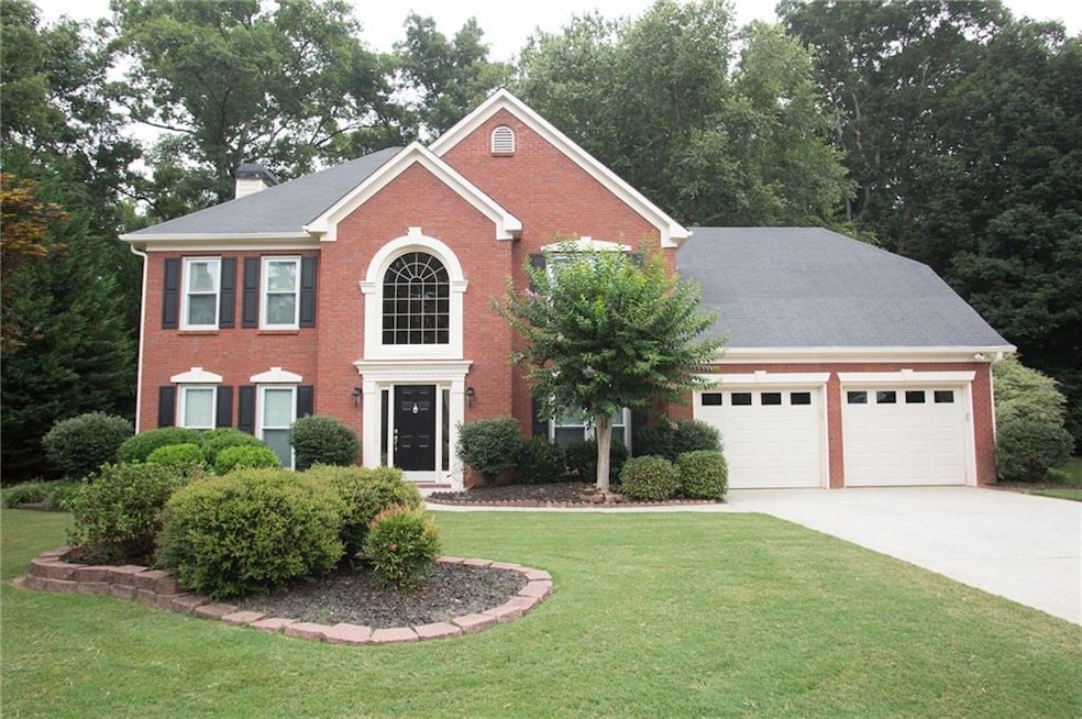 Super cute brick front home!