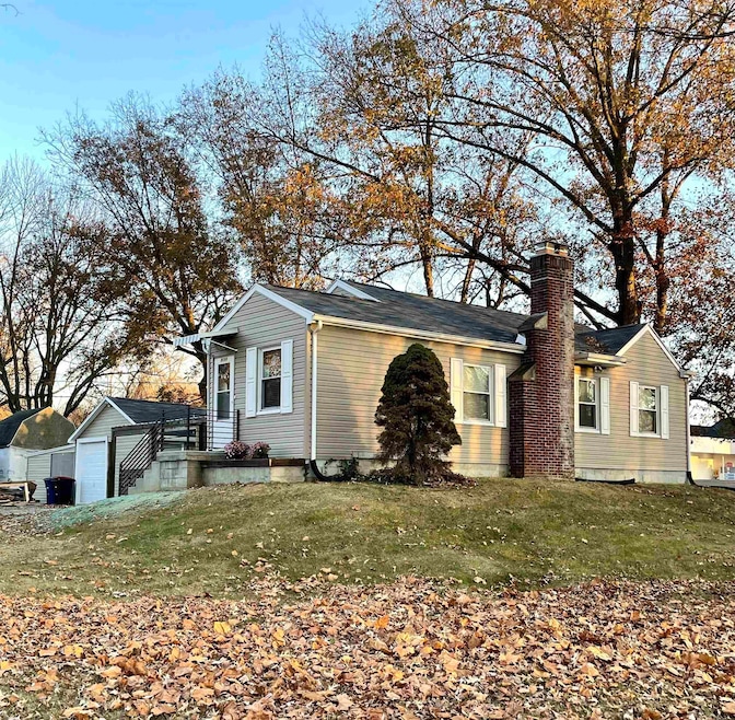 Exterior Looking from the Corner of Camp Brosend a