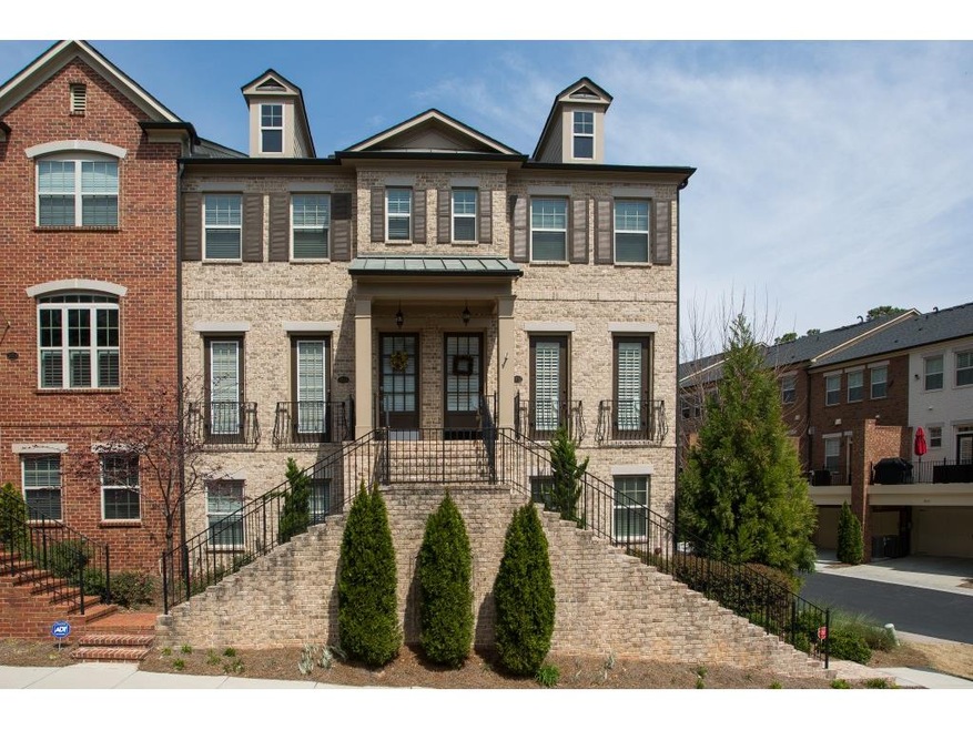 Situated in the heart of Vinings, the gated commun