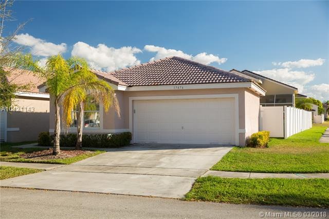 Front of 17476 SW 20 Street Miramar FL 33029