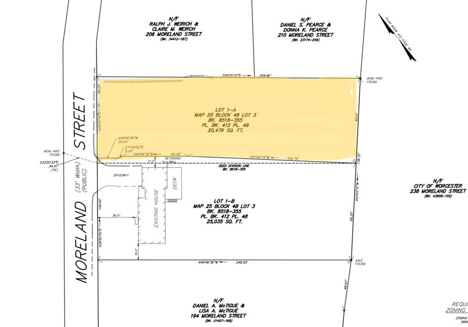 LOT 1-A Moreland St, Worcester, MA 01609 - photo 1