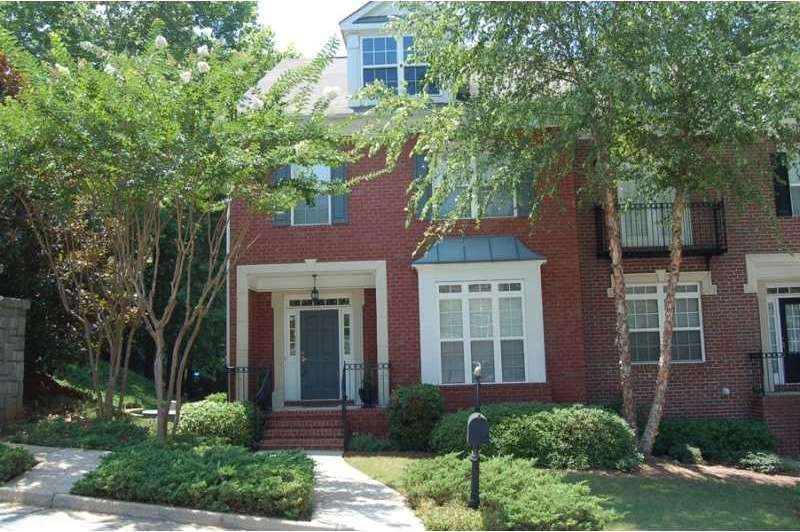 Exterior Front. 3-sides brick fee simple townhome 