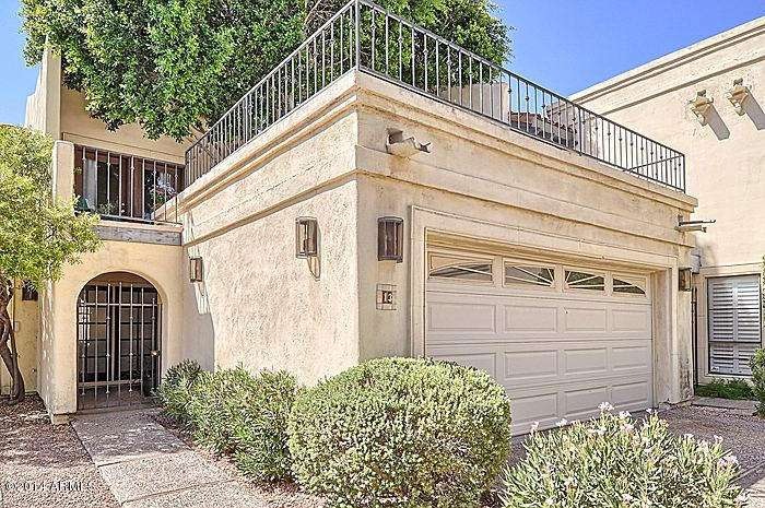 Front of condo