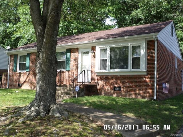 Left angle property frontage