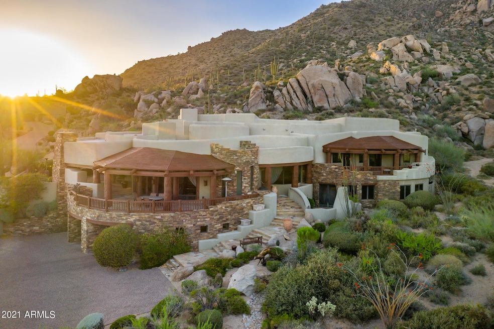 Nestled in Boulders