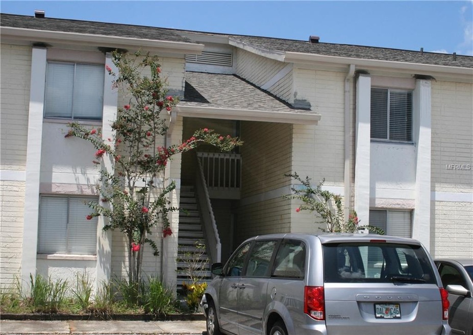 Front of condo