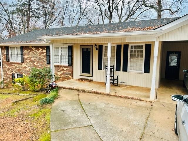 Ranch on basement