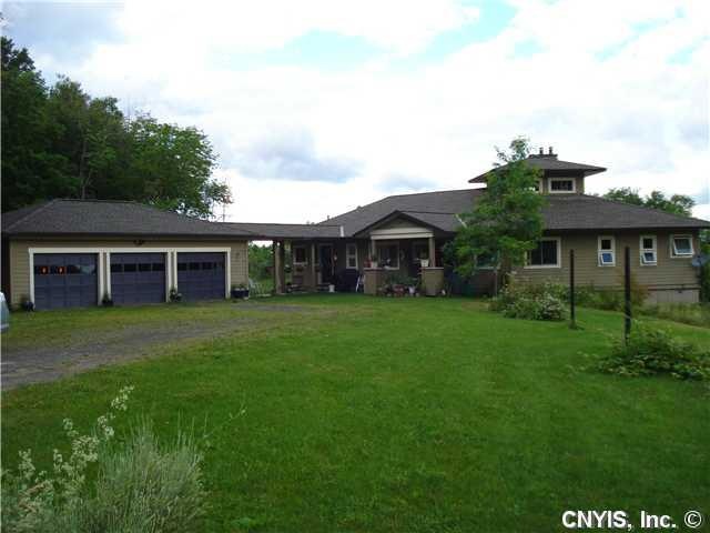 Exterior Front. Lovely contemporary ranch home on 