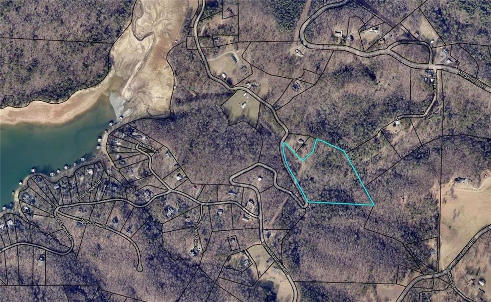 GIS Map of Tract A on Lower Star Creek Rd