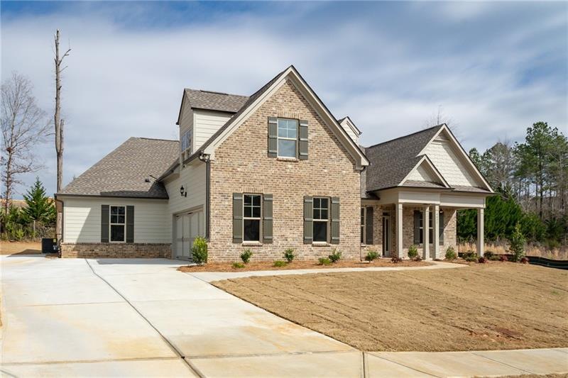 This is a stock photo of a previously completed home. Not the actual home.