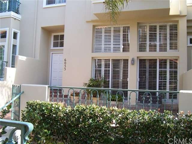 Gated entry to patio
