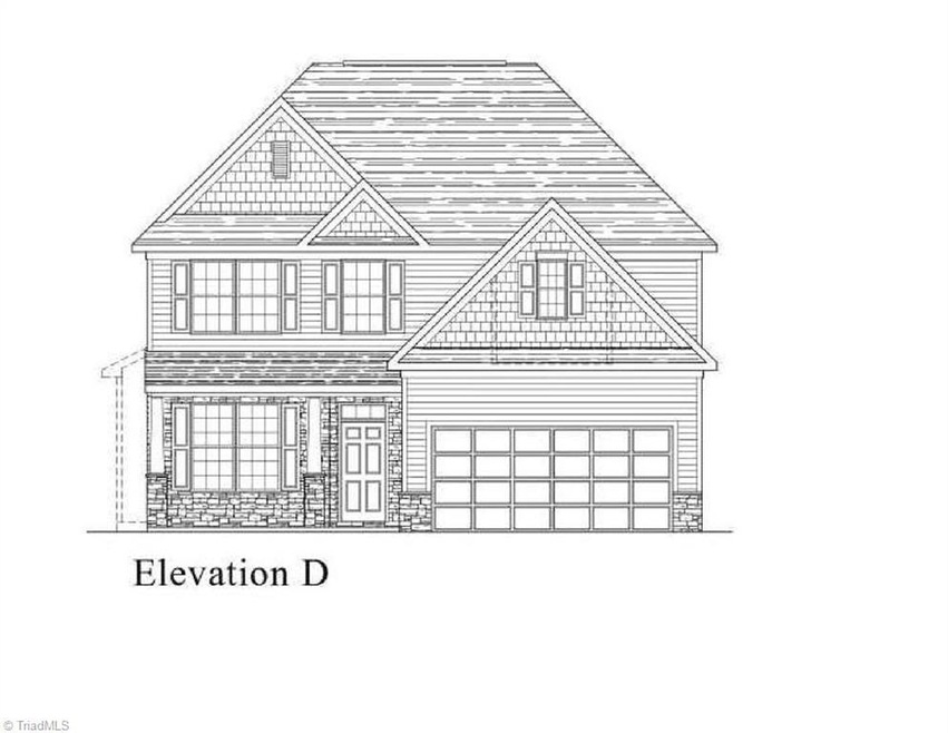 Rendering of home under construction.