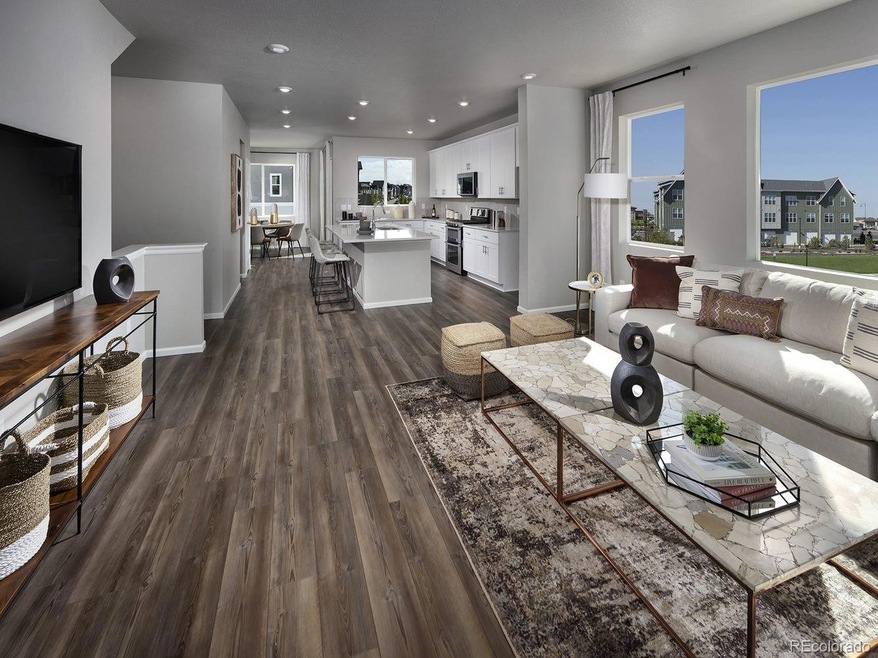 Photo is not of the actual home, but is an inspira