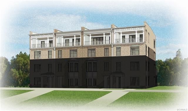 Photo is a rendering of the McKinney floorplan tha