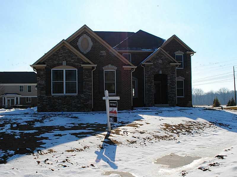 Exterior Front. Fantastic Elevation E Denali from Lombardo Homes in Thorpe Creek!