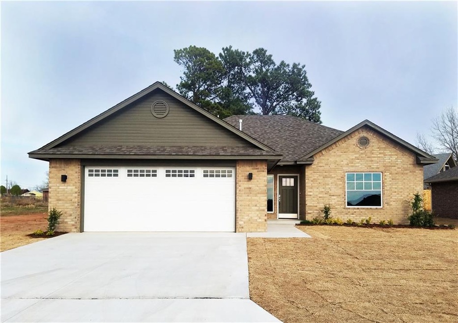 FRONT OF THE HOUSE FACES WEST