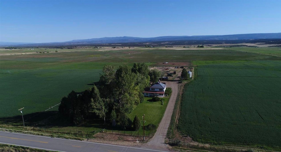 Drone View Front of Property