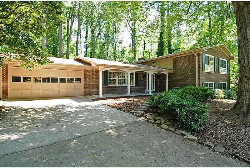 Exterior Front. Attached two car garage.  Fresh Pa