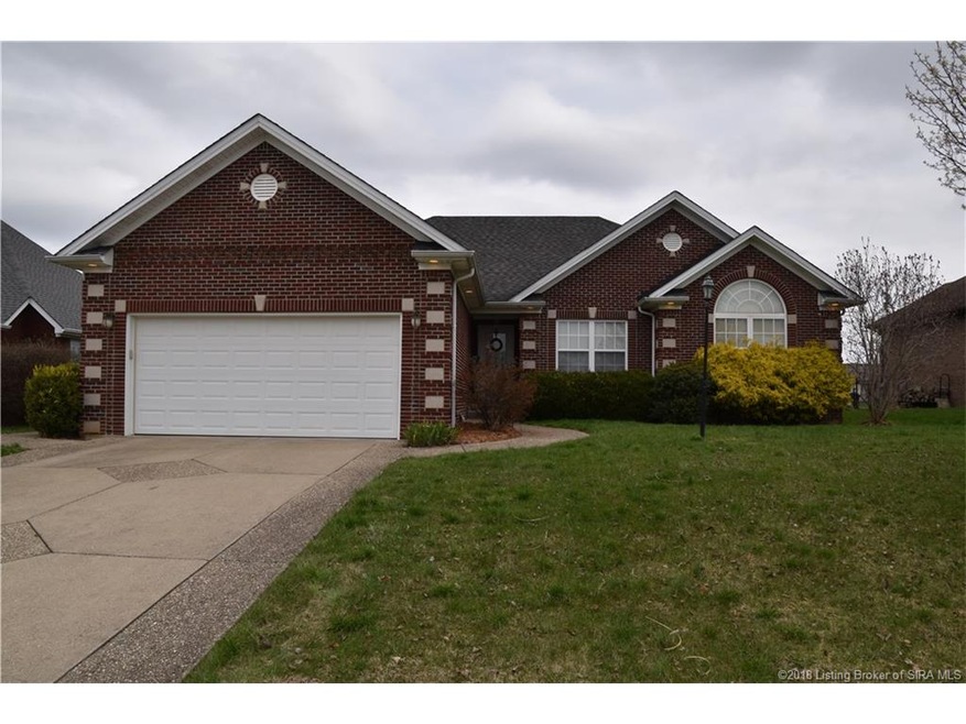 All brick home with decorative coined corners and 