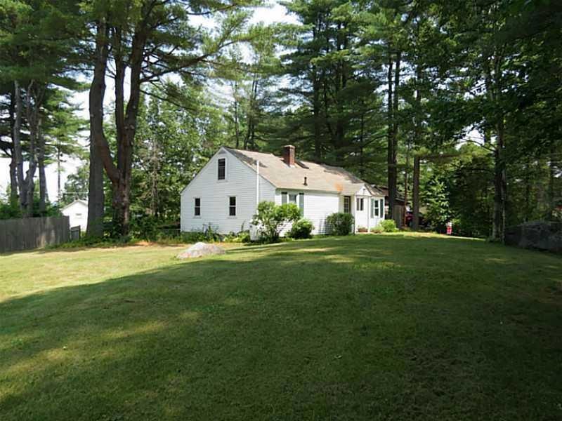 Exterior Front. Lots of privacy with...