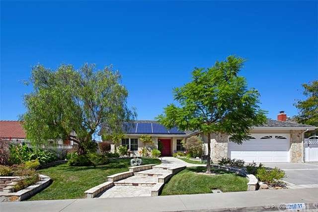 This single level home on single loaded street has