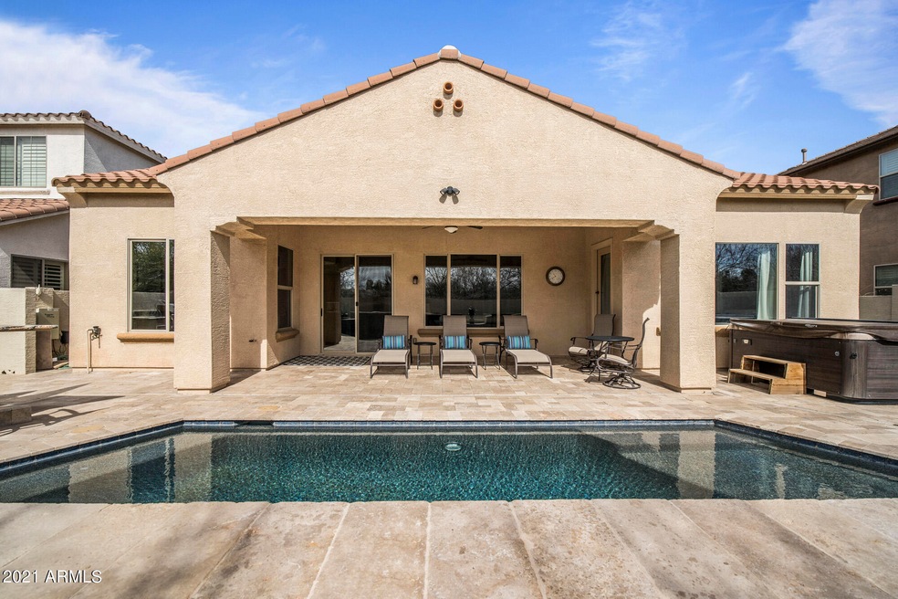 spacious covered patio