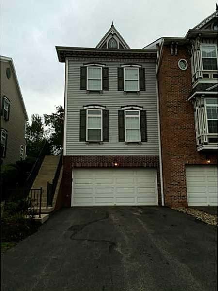 Exterior Front. Beautiful Victorian style end unit