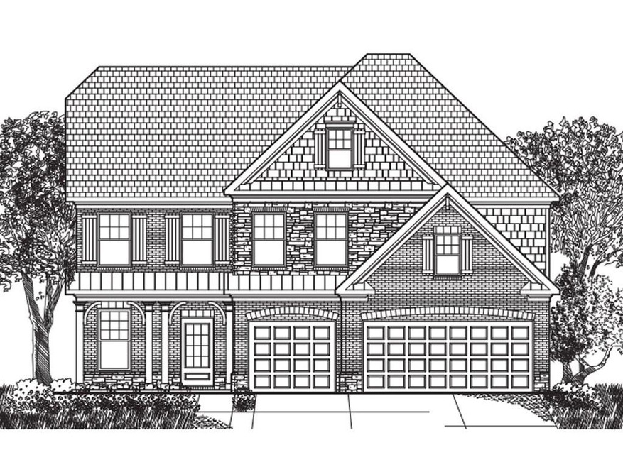Black & White Rendering of Plan & Elevation
