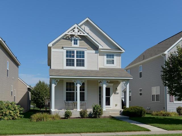 Front of the home which faces the courtyard green 