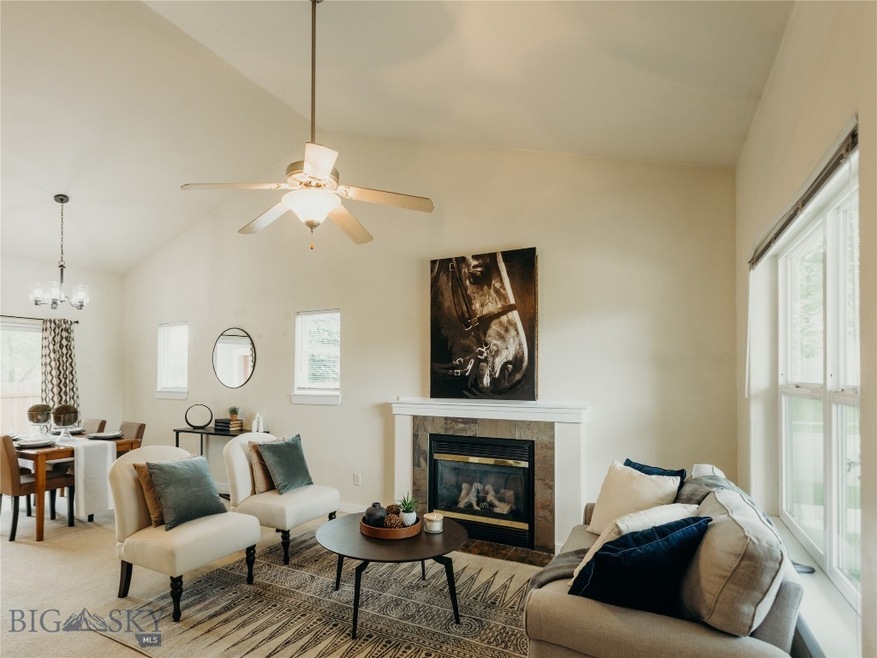 Open Concept with Vaulted Ceilings downstairs