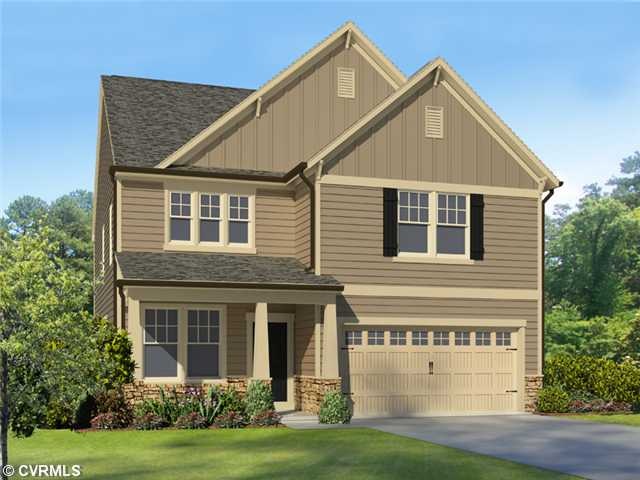 Exterior Front - Jarvis Floor Plan by HHHunt Homes