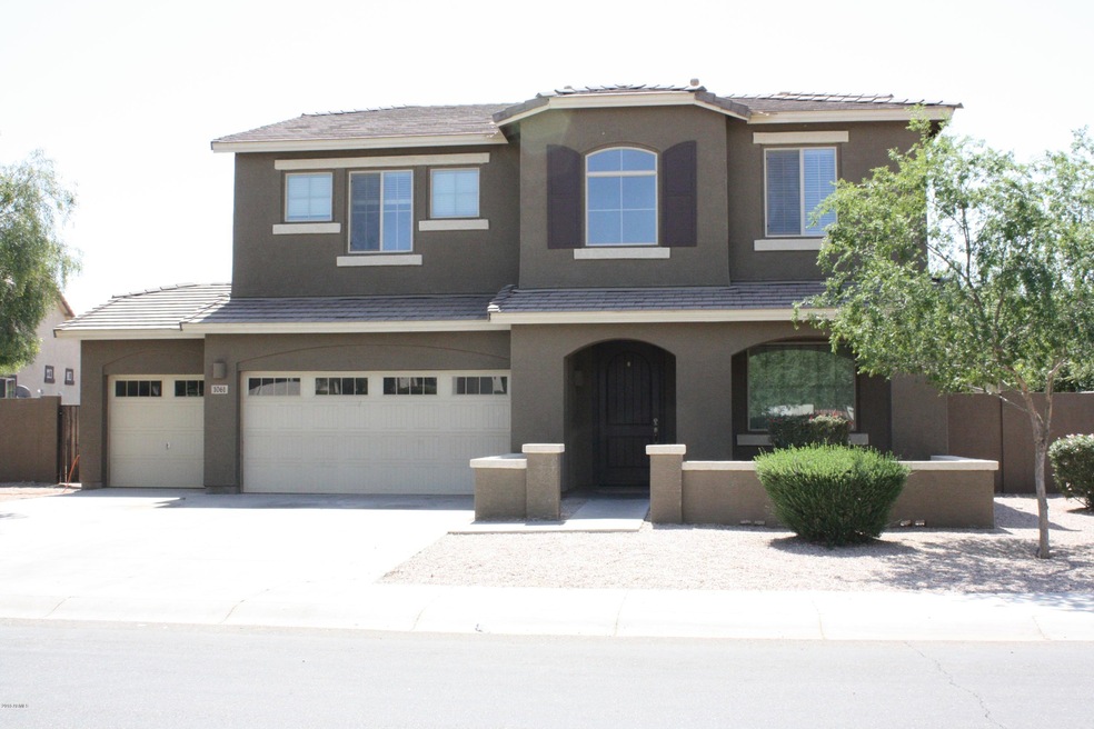 Periwinkle front of house