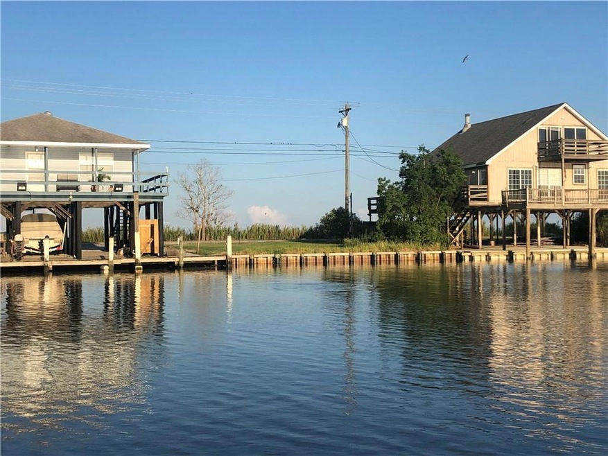 View from the bayou showing that great bulkhead! C
