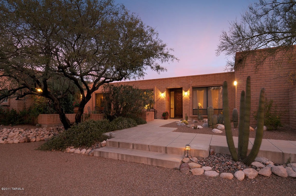 Exterior - from dramatic front entry