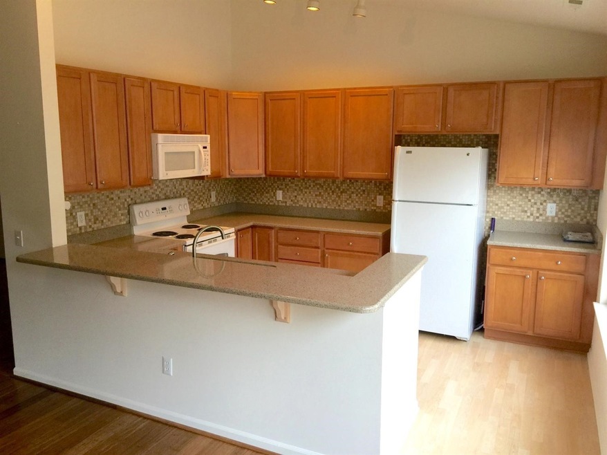 Granite counters with Slate Backsplash