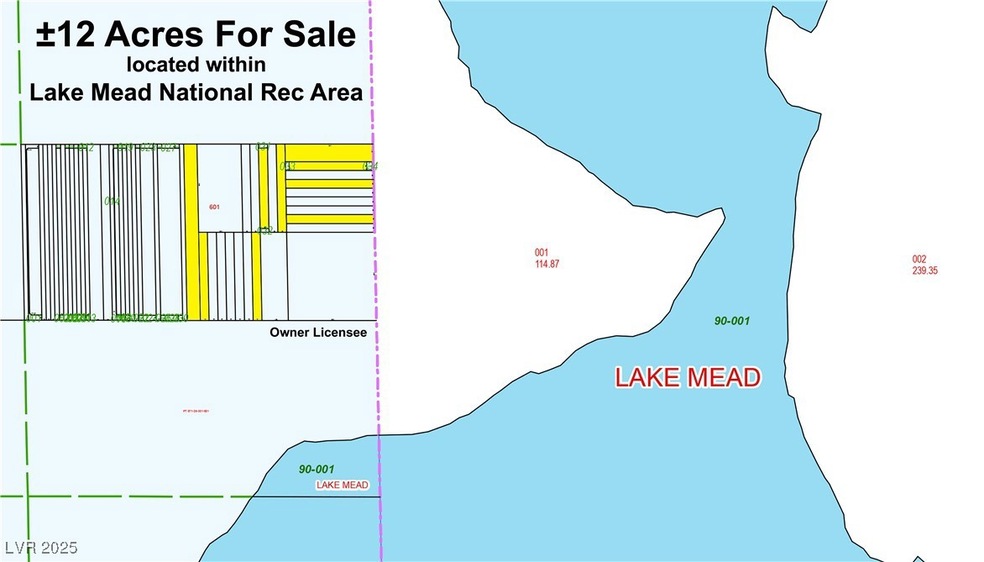 Clark County Assessor Map of area