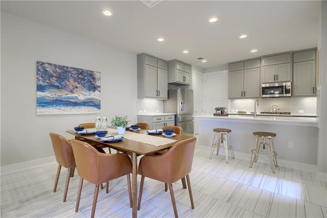 This modern, 2019-built home in HOT Mueller just s
