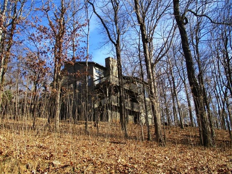 Great Mountain Home, View from the Street Below