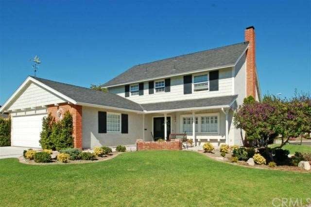 Beautifully landscaped front yard
